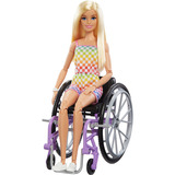 Mattel Barbie mit Rollstuhl, Puppe 