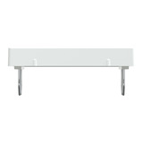 Merten Zentralplatte für Signalgeber aus Thermoplast glänzend weiß, Retail