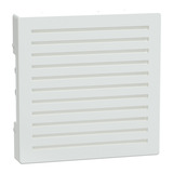 Merten Zentralplatte für Signalgeber aus Thermoplast glänzend weiß, Retail