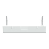 Merten Zentralplatte für Signalgeber aus Thermoplast glänzend weiß, Retail