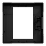 Merten Zentralplatte matt Uni-Temperaturregler Typ MEG5775-0403 für System M Thermostat schwarz (matt), Retail