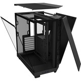 NZXT H6 Flow , Tower-Gehäuse schwarz, Tempered Glass