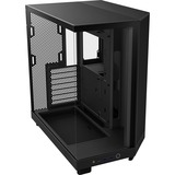 NZXT H6 Flow , Tower-Gehäuse schwarz, Tempered Glass