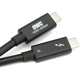 OWC Thunderbolt 4 / USB-C Kabel schwarz, 2 m