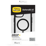 Otterbox Defender XT, Handyhülle schwarz/schwarz, iPhone 16e/15/14/13, MagSafe