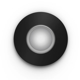 Philips HUE White & Color Ambiance Xamento Einbauspot, LED-Leuchte schwarz, rund