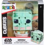 Spin Master Rubik's - Cubers 3x3 Grogu, Geschicklichkeitsspiel 