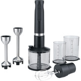 Wilfa Stabmixer Prostick IM4B-1000FP schwarz/edelstahl, 1.000 Watt, mit Zerkleinerer und Schneebesen, 2 Mixstäbe