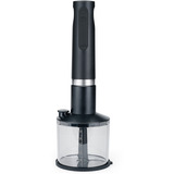 Wilfa Stabmixer Prostick IM4B-1000FP schwarz/edelstahl, 1.000 Watt, mit Zerkleinerer und Schneebesen, 2 Mixstäbe