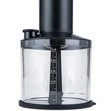 Wilfa Stabmixer Prostick IM4B-1000FP schwarz/edelstahl, 1.000 Watt, mit Zerkleinerer und Schneebesen, 2 Mixstäbe