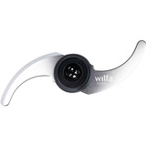 Wilfa Stabmixer Prostick IM4B-1000FP schwarz/edelstahl, 1.000 Watt, mit Zerkleinerer und Schneebesen, 2 Mixstäbe