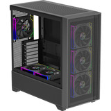 Xilence XPF360R.ARGB, Gehäuselüfter schwarz, 3er-Pack, Reverse, 125 mm