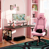 Arozzi Nova 34T2K165, Gaming-Monitor 86.4 cm (34 Zoll), pink, UWQHD, VA, Curved, HDMI, DP, Lautsprecher, 165Hz Panel