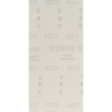 Bosch Professional Expert M480 Netzstruktur-Schleifblatt 93 x 186mm, K320 10 Stück, für Schwingschleifer