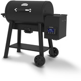 Broil King Crown Pellet Smoker 500 - BUNDLE schwarz, iQue Smart Steuerung, inkl. Schutzhülle