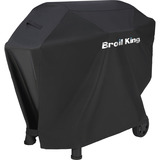 Broil King Crown Pellet Smoker 500 - BUNDLE schwarz, iQue Smart Steuerung, inkl. Schutzhülle