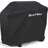 Broil King Crown Pellet Smoker 500 - BUNDLE schwarz, iQue Smart Steuerung, inkl. Schutzhülle
