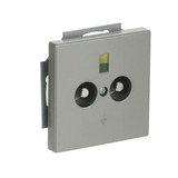 Busch-Jaeger Potentialausgleich Einsatzdose 2-fach Unterputz edelstahl, Retail