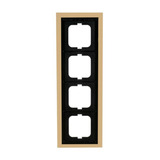 Busch-Jaeger Rahmen vierfach gold, Retail