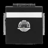 Busch-Jaeger Schutzkontakt-Steckdosen-Einsatz Typ F 20 EUKNBSL-885-101 schwarz, Retail