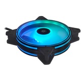 Chieftec NF-3012-RGB 3er-RGB Lüfter-Set (Nova), Gehäuselüfter 3er Pack inkl. Controller, 120 mm