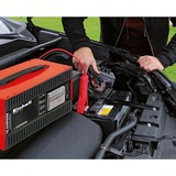 Einhell Batterie-Ladegerät CC-BC 10 E rot/schwarz, für Kfz- und Motorradbatterien