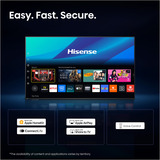 Hisense 55E7S PRO Hi-QLED-Fernseher 139 cm (55 Zoll), schwarz/dunkelgrau, UltraHD/4K, Free-Sync-Premium, 144Hz Panel