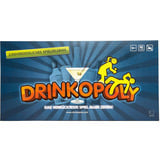 Hutter Drinkopoly Gesellschaftsspiel mit 44 Spielfeldern und abwechslungsreichen Aufgaben, Partyspiel 