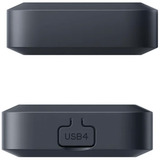  Hyper Drive EcoSmart USB4 SSD Enclosure, Laufwerksgehäuse dunkelblau