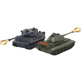 Jamara Fernsteuerung 2,4 Gigahertz Panzer Tiger Battle Set Maßstab 1:28, RC schwarz