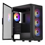 Krux Krux Orona, Tower-Gehäuse schwarz, Tempered Glass