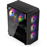 Krux Krux Orona, Tower-Gehäuse schwarz, Tempered Glass