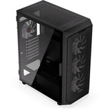 Krux Krux Orona, Tower-Gehäuse schwarz, Tempered Glass