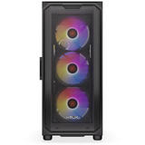 Krux Krux Orona, Tower-Gehäuse schwarz, Tempered Glass