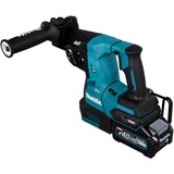 Makita Akku-Kombihammer HR004GM201 XGT, 40Volt, Bohrhammer blau/schwarz, 2x Li-Ionen Akku 4Ah, MAKPAC