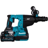 Makita Akku-Kombihammer HR004GM201 XGT, 40Volt, Bohrhammer blau/schwarz, 2x Li-Ionen Akku 4Ah, MAKPAC