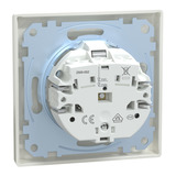 Merten Schutzkontaktsteckdose mit Schraubklemme und erhöhtem Berührungsschutz weiß, Retail