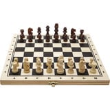 Noris Deluxe Holz - Schach, Brettspiel 