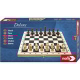 Noris Deluxe Holz - Schach, Brettspiel 