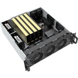 SilverStone RM31 Rackmount Server-Gehäuse, Rack, Server-Gehäuse schwarz, 3 Höheneinheiten