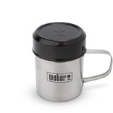 Weber Smashed Burger Set, für Plancha, 4-teilig , Presse edelstahl/schwarz