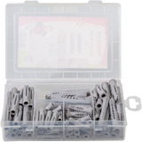 fischer Meister-Box Universaldübel UX / UX-R hellgrau, 110-teilig
