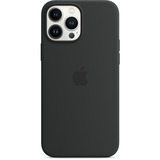 Apple Silikon Case mit MagSafe, Handyhülle schwarz, iPhone 13 Pro Max