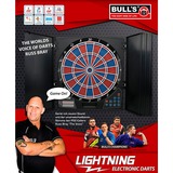 BULL'S E-Dartboard Cabinet Lightning RB-Sound, Geschicklichkeitsspiel 