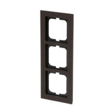 Busch-Jaeger Abdeckrahmen 3-fach, Abdeckung braun, Retail