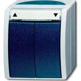 Busch-Jaeger Jalousieschalter 2601/4 W-53 grau, Retail