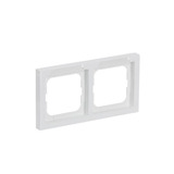 Busch-Jaeger Rahmen zwei fach mit waagerechter Beschriftung Retail