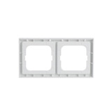 Busch-Jaeger Rahmen zwei fach mit waagerechter Beschriftung Retail