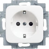 Busch-Jaeger Steckdosen-Einsatz mit erhöhtem Berührungsschutz Typ 20 EUCKS-214 Unterputz weiß (glänzend), Retail