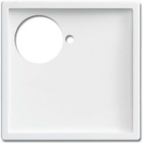 Busch-Jaeger Zentralscheibe Studioweiß, Abdeckung weiß, Retail